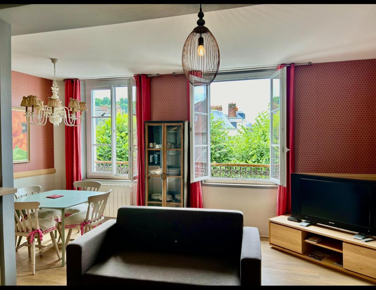Le Duplex Ou L'Appart D'Agnes" オンフルール エクステリア 写真