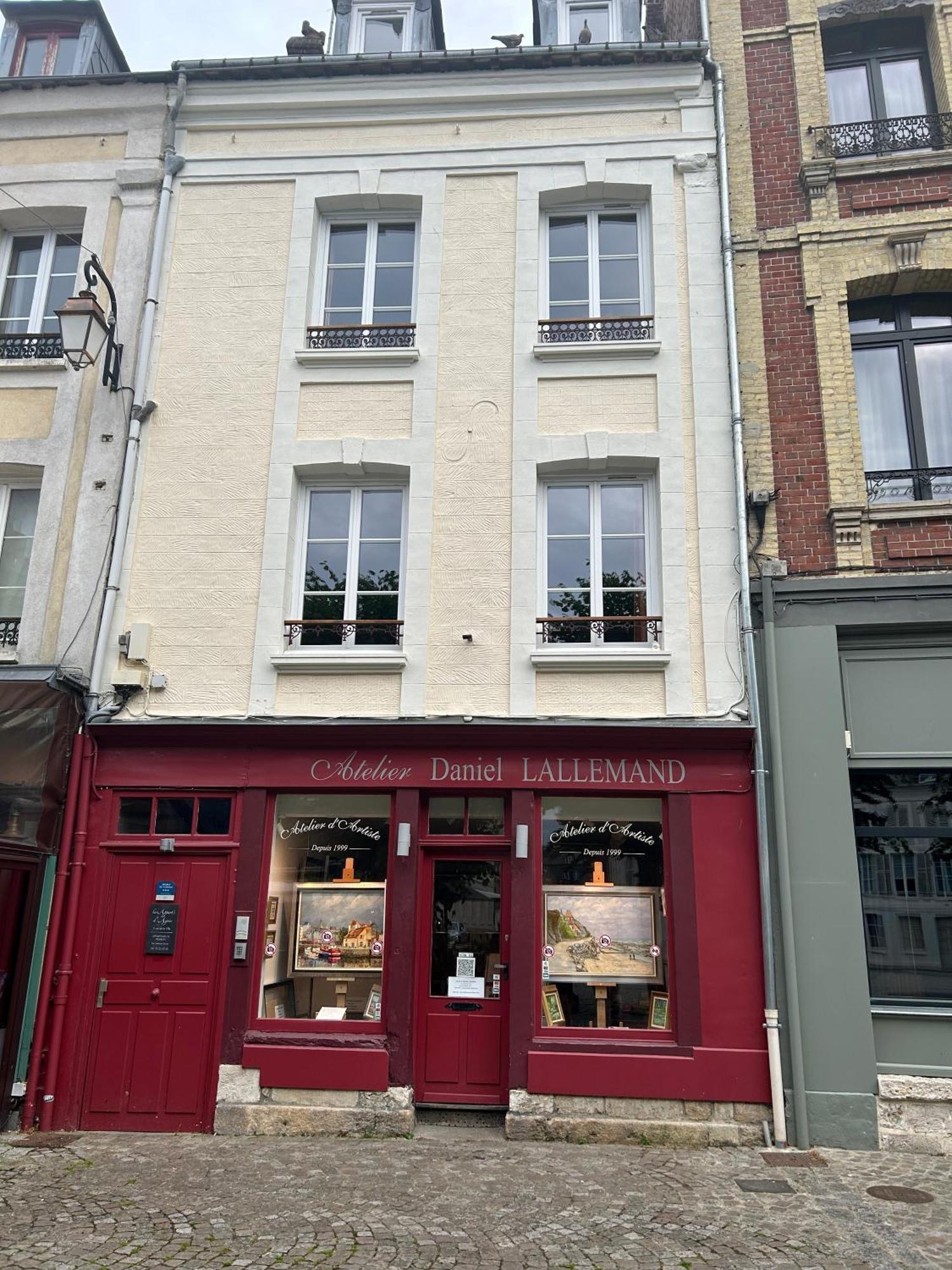 Le Duplex Ou L'Appart D'Agnes" オンフルール エクステリア 写真